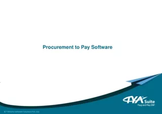 procurement to pay software