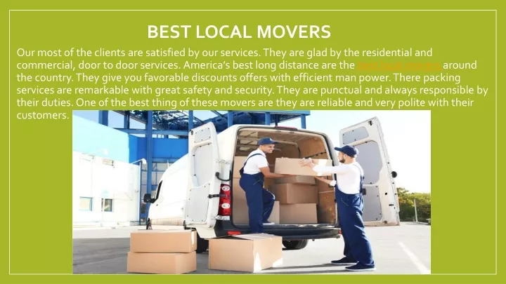 best local movers