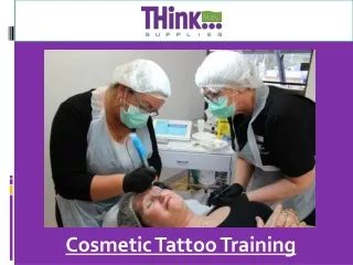 Cosmetic Tattoo Training