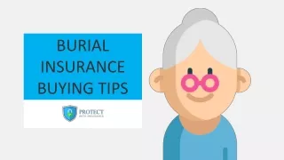 BURIAL INSURANCE BUYING TIPS