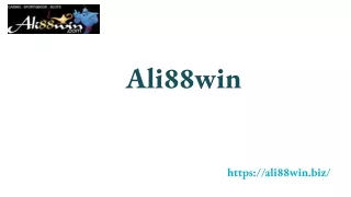 ali88win