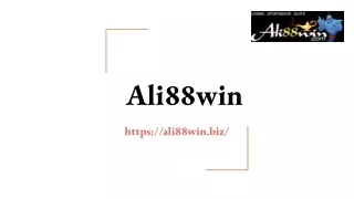 ali88win