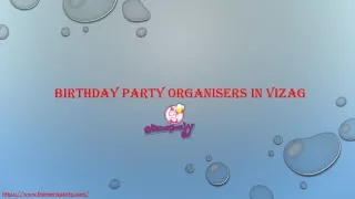 Birthday Event Planners In Vizag