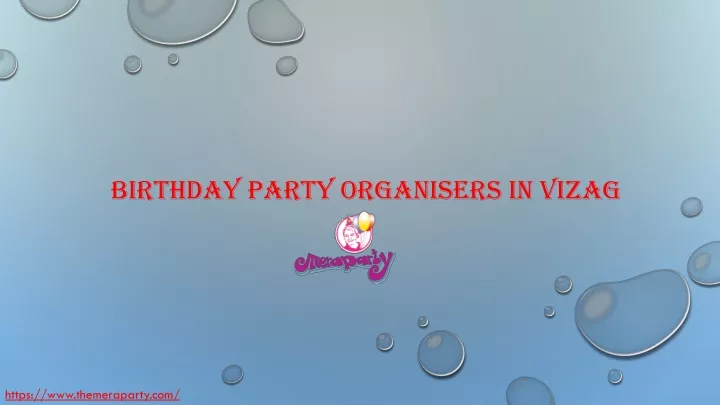 birthday party organisers in vizag