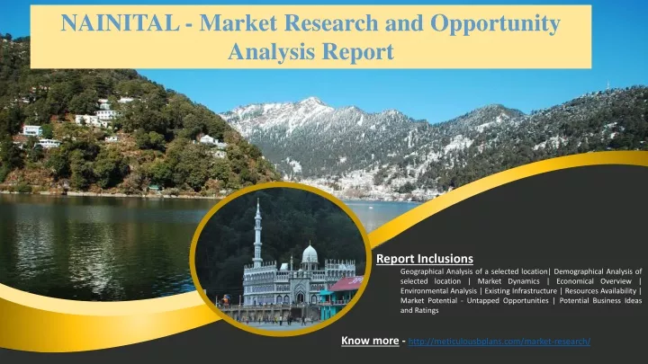 nainital market research and opportunity analysis