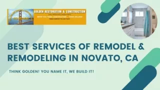 Get Customized Ideas for Kitchen & Bathroom Remodel Novato, CA