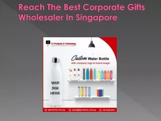Reach The Best Corporate Gifts Wholesaler In Singapore