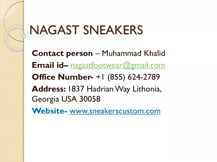 nagast sneakers