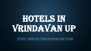 hotels in vrindavan up