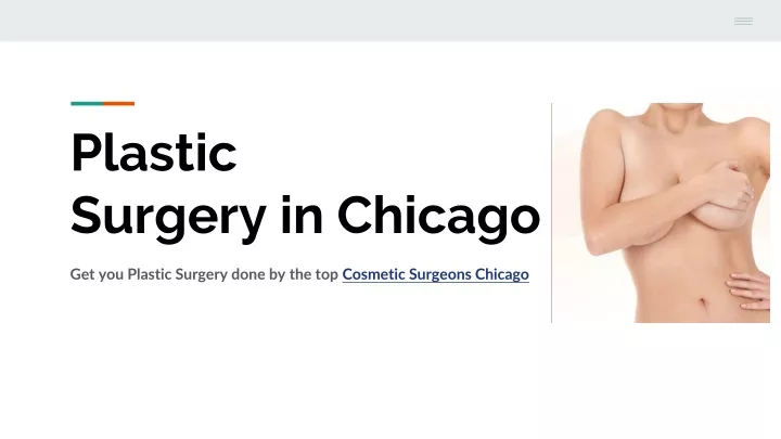 plastic surgery in chicago