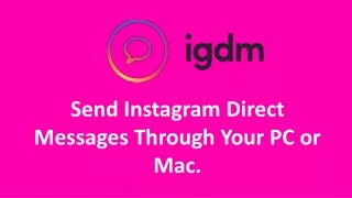 Instagram Direct Message