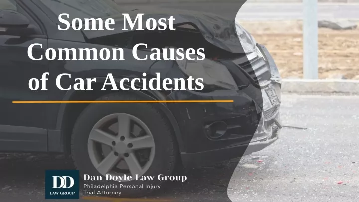 some most common causes of car accidents