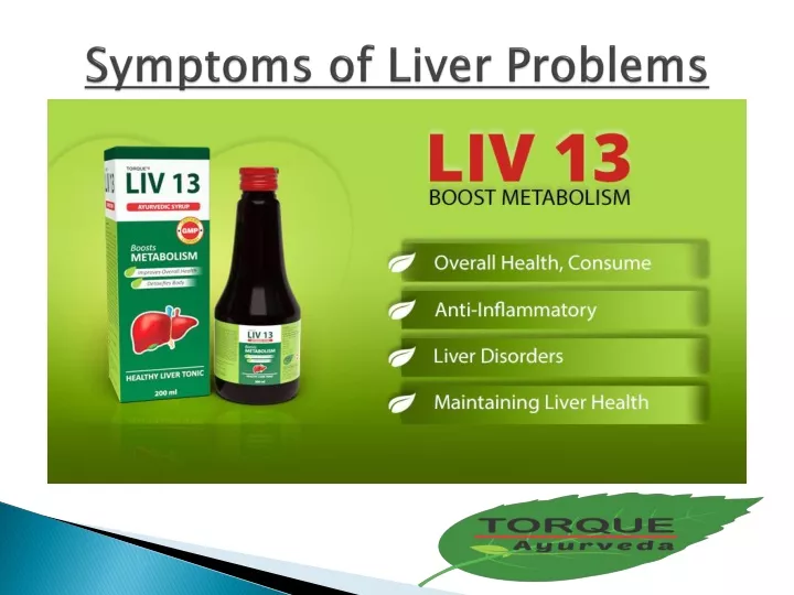 symptoms of liver problems