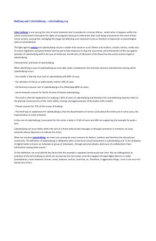 bullying and cyberbullying cyberbullying org