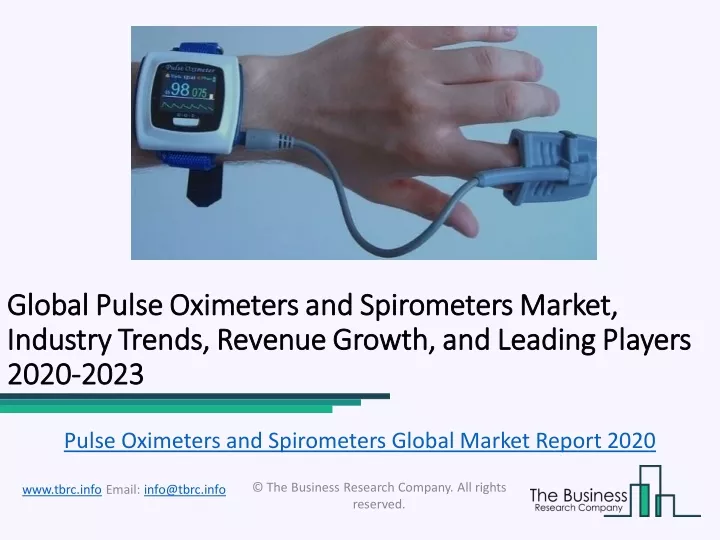 global global pulse oximeters and spirometers