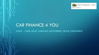 Car Loan Melbourne - Car Finance 4 You