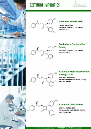 ezetimibe impurities