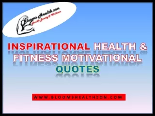 Health & Fitness motivational quotes