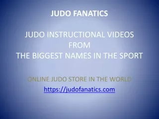 Judo Fanatics