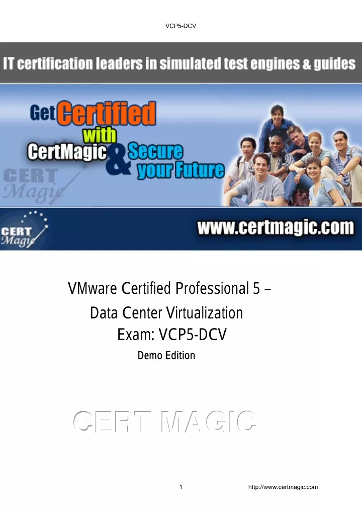 vcp5 dcv