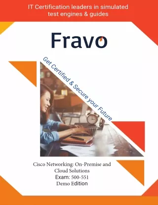 Cisco Networking On Premise and Cloud Solutions 500-551