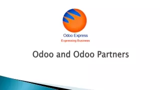 Odoo and Odoo Partners