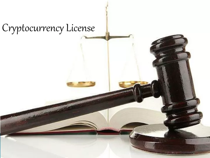 cryptocurrency license