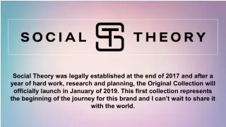 Social Theory Merchandise - Social Theory