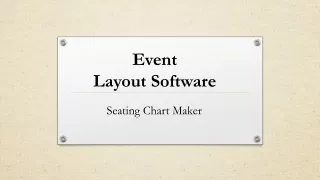 Seating Chart Maker