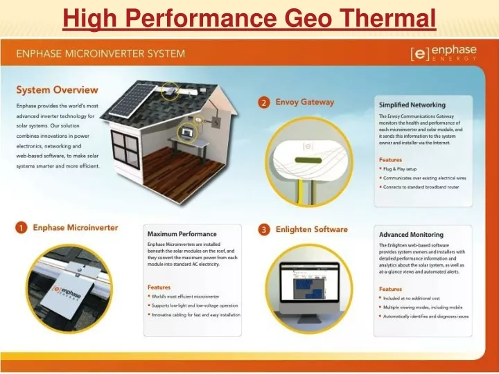 high performance geo thermal