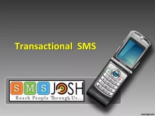 transactional sms