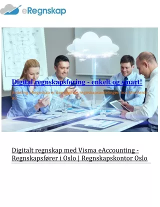 Digitalt regnskap med Visma eAccounting - MerVerdi AS