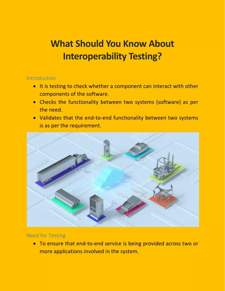 what should you know about interoperability