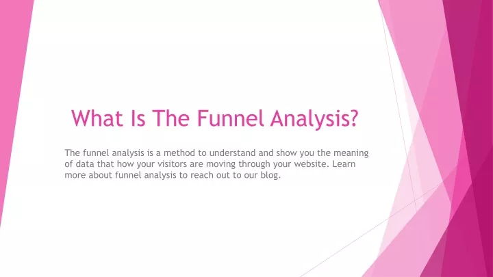 what is the funnel analysis
