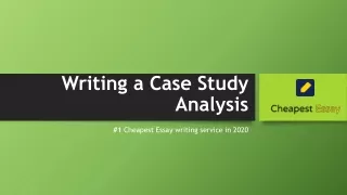 writing a case study