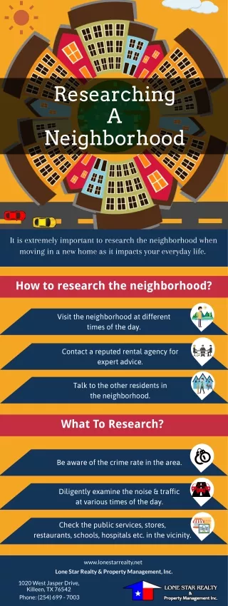 Researching A Neighborhood
