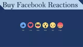 buy facebook reactions
