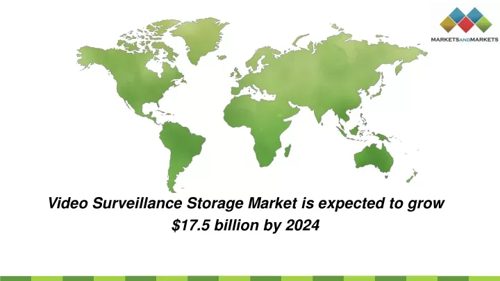video surveillance storage market is expected