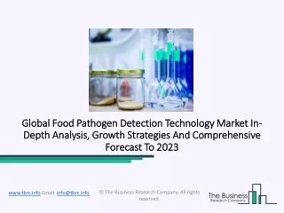global food pathogen detection technology market