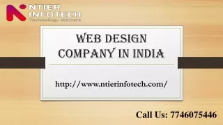 web design company in india