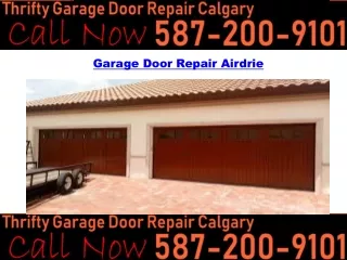 Garage Door Repair in Airdrie