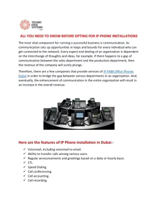 all you need to know before opting for ip phone