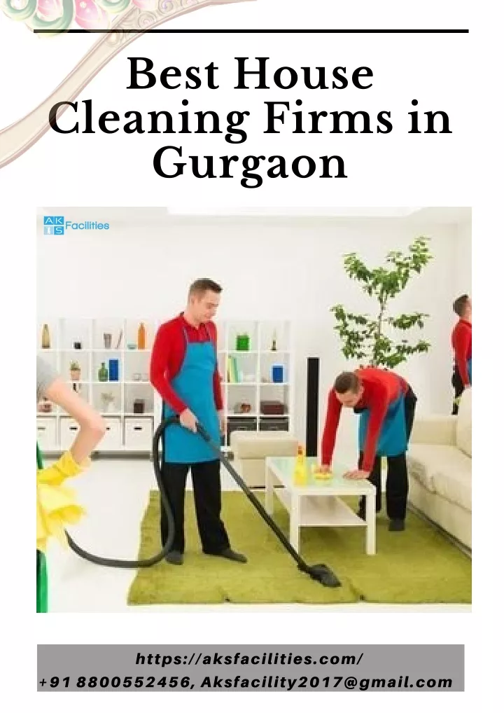 best house cleaning firms in gurgaon