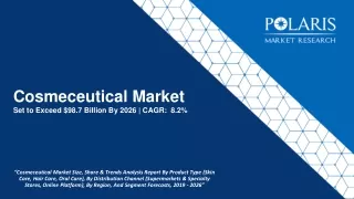 Cosmeceutical Market 2020-2026