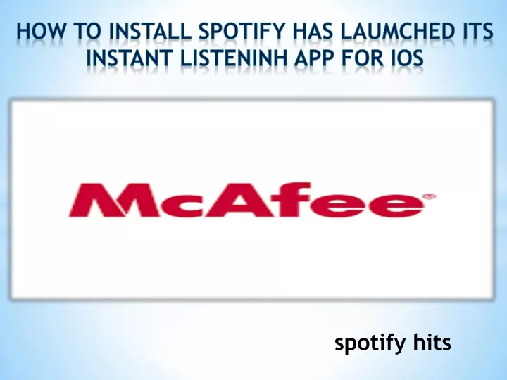 how to install spotify has laumched its instant
