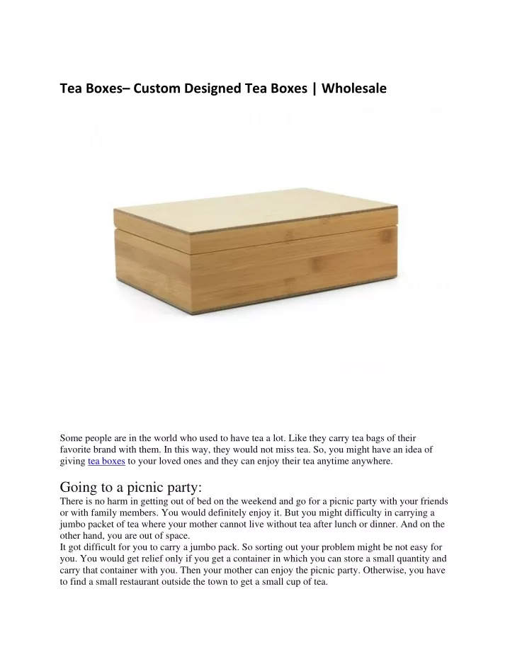 tea boxes custom designed tea boxes wholesale