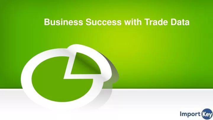business success with trade data