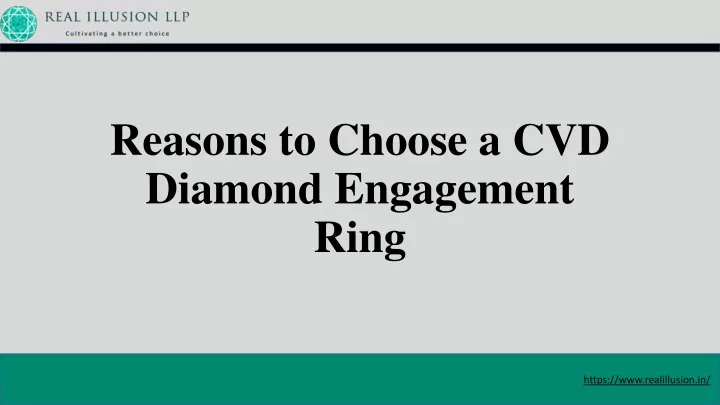 reasons to choose a cvd diamond engagement ring