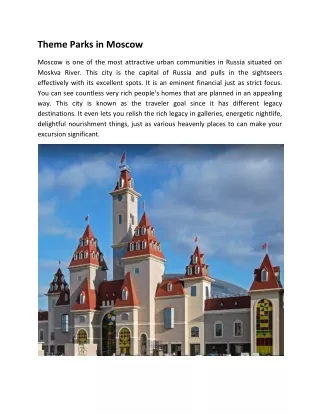 theme parks in moscow