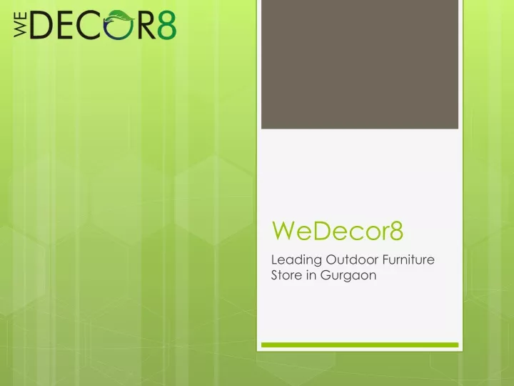 wedecor8